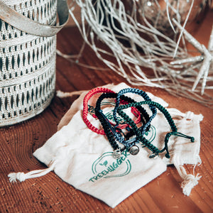 TREEHUGGERS 5 BRAIDED BRACELETS PACK 🌲