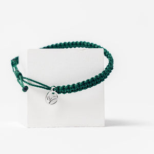 GREEN ENERGY BRAIDED BRACELET 🌲