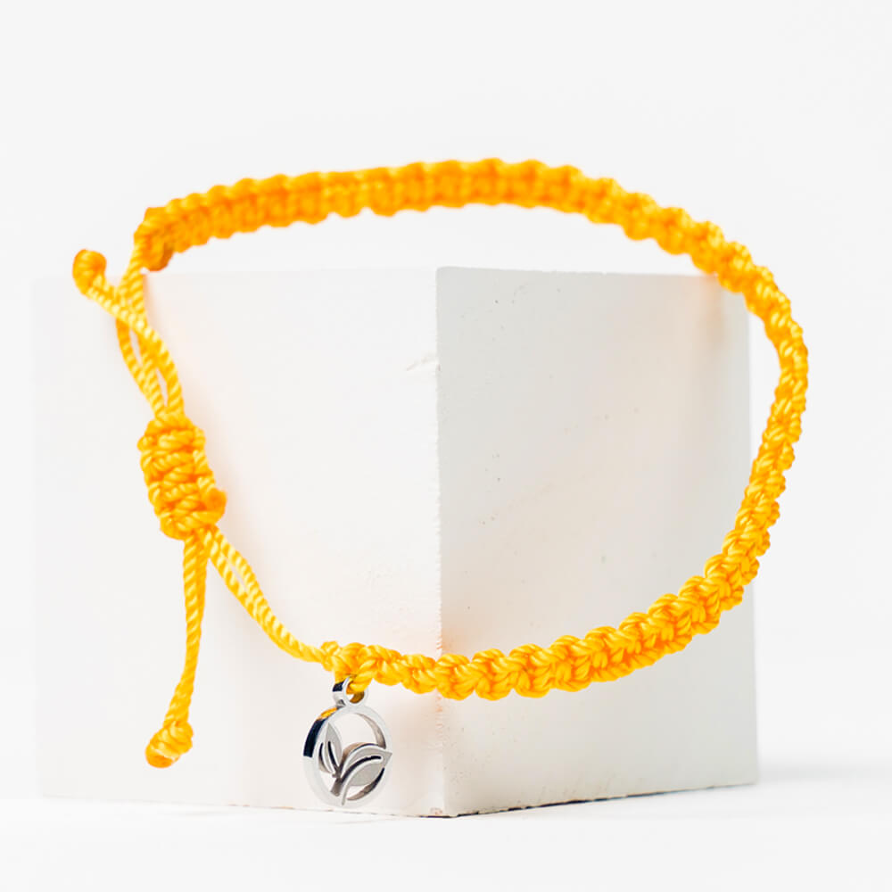 YELLOW WARBLER BRAIDED BRACELET 🌲